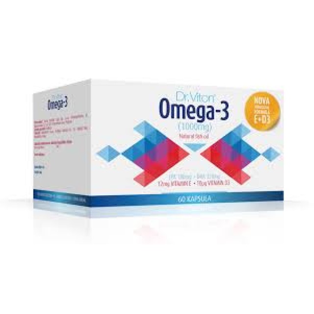 DR. VITON OMEGA-3 MASNE KISELINE SA VITAMINOM E KAPSULE - Online Apoteka DR. VITON OMEGA-3 MASNE KISELINE SA VITAMINOM E KAPSULE